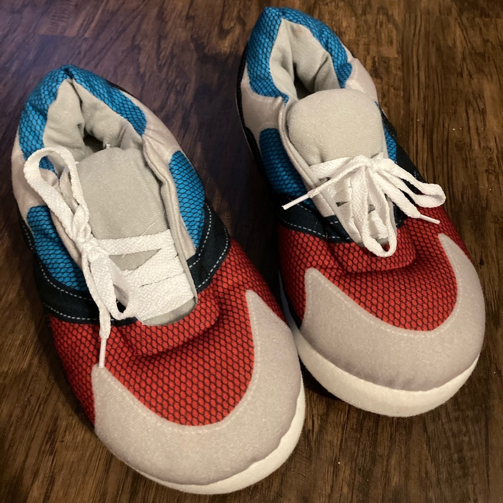 George Sneaker Slippers Men‘s Blue & Red Size 9-10